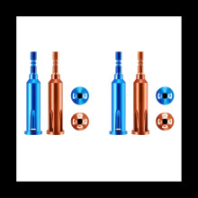 2x draaddraaigereedschap zeskantschacht 1/4 batchkop connector en kabelstripper, stripper, twister, Power