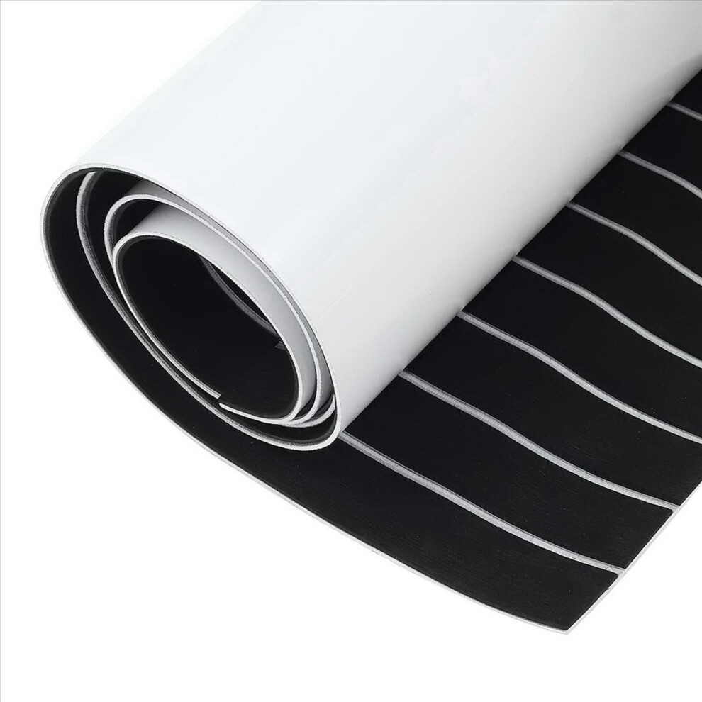 2X Self-Adhesive Eva Foam Teak Decking Yacht Marine Flooring Synthetic Boat Floor Mat 2400X450x6mm 4851681119736