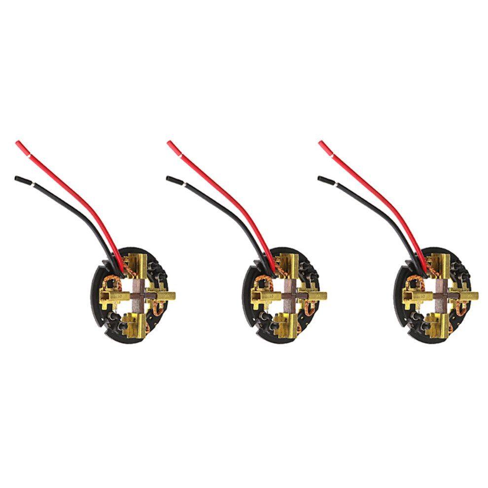 3X Carbon Brush Holder Card Assembly Replacement For 18V Hammer Drill & Impact Driver Accessories 4854010042873