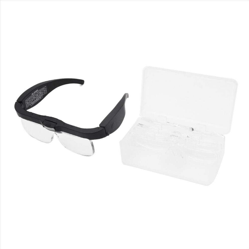 Kepptory Light Magnifying Glasses With ,Lenses Eyeglasses Magnifier