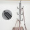 White Handbag Storage Hanger Metal Rotatable Hook 6