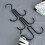 White Handbag Storage Hanger Metal Rotatable Hook 3