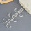 White Handbag Storage Hanger Metal Rotatable Hook 7