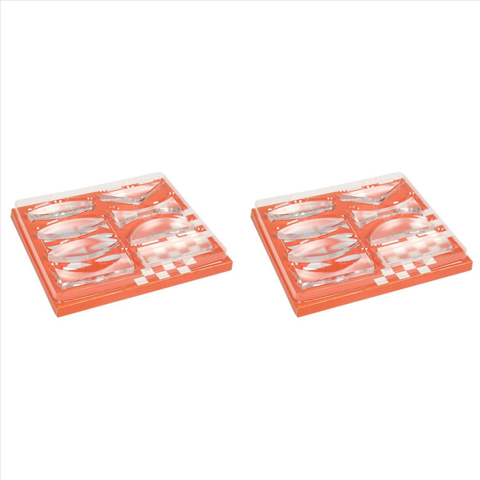 2X Geometric Optics Experiment Kit Concave-Convex Lens Refraction Optical 4854010002440
