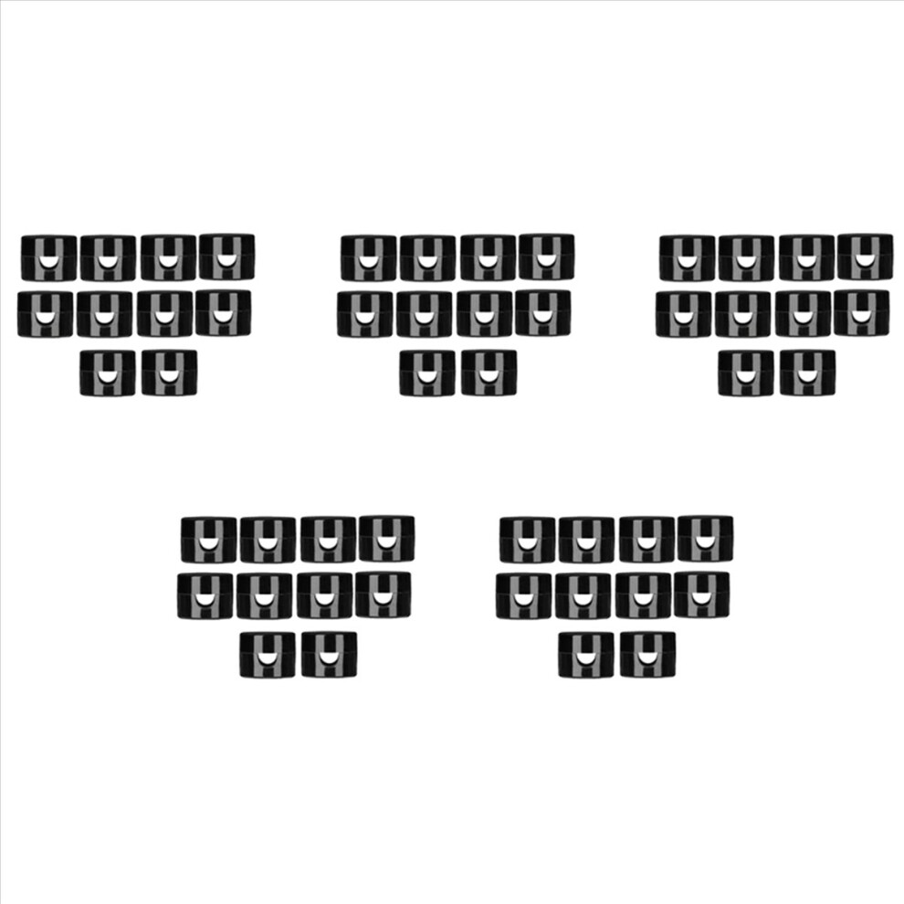50Pcs Hook For Ceiling Hanging Light,Diy Lamp Electric Wire Cable Cord Chandelier Fixture Hardware Black 4854010094803