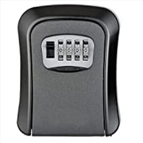 2X Key Cabinet Organizer, Lock Box, Wall Mounted Waterproof Storage Box with Mounting Kit 2