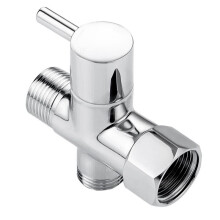 Adapter met afsluitklep 3-weg T-stuk 7/8 inch x G1/2