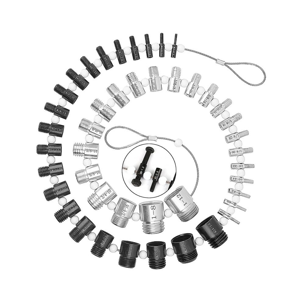 44Pcs Nut And Bolt - Standard Metric 4852597867742