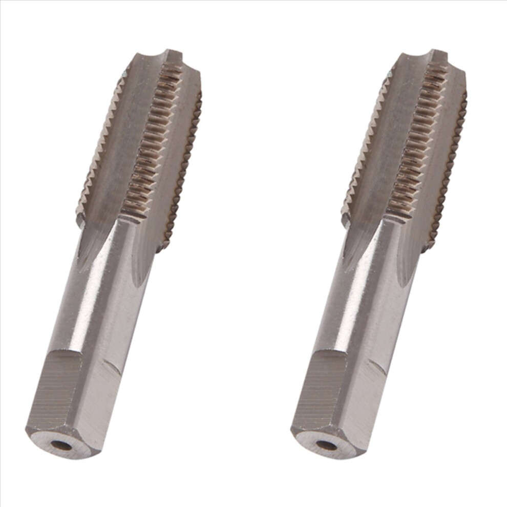 2Pc 1/4 Inch - 18 Npt High Speed Steel Taper Pipe Tap Metal Screw Thread Cutting Tool Threading Hand Tools 4854194582585
