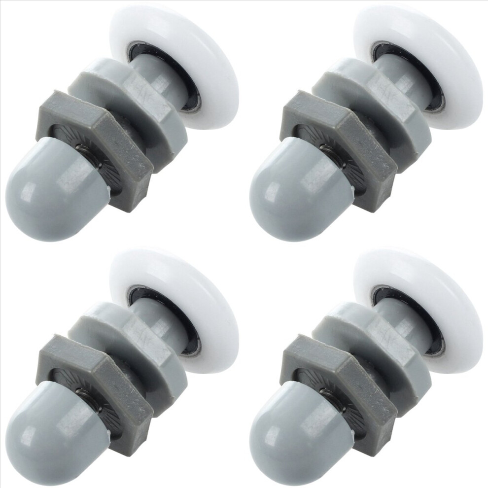 4X Replacement Shower Door Roller Wheel Runner Diameter 25Mm 4854194575204