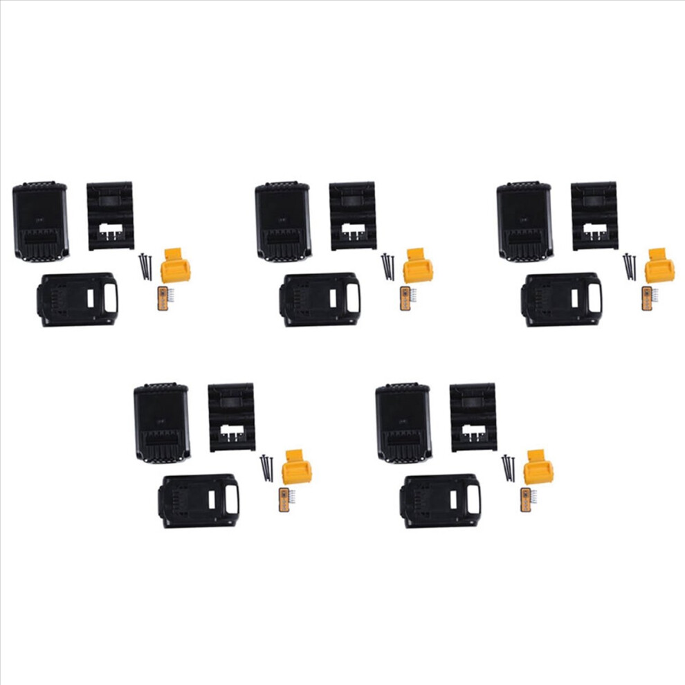 5X Battery Plastic Case (No Cell ) For 18V 20V 3.0Ah 4.0Ah Li-Ion 4854194582202
