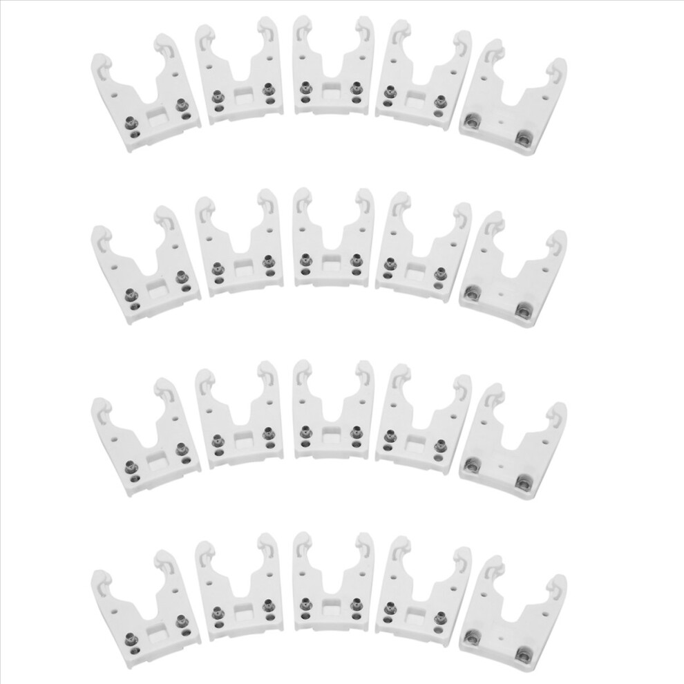 20Pcs/Lot Iso30 Tool Holder Clamp Iron+Abs Flame Proof Rubber Claw 4854194580994
