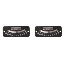2X 25-0-25 Inclinometer Mini Gradenboog Hoekmeetinstrument Kantelmeter Hellingmeter