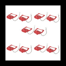 10 stuks 2 inch toiletklep voor -vinset, vervangingsonderdeel 84138, met ketting en haak