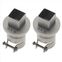 2 stuks BGA-mondstuk SMD-lassen 850 heteluchtstationmondstukken, universele accessoires 15x15mm
