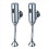 2X Urinal Sensor Flush Valve Wall-Mounted Automatic Flusher Hotel Bathroom Water Saving 1