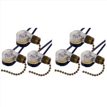 6-pack plafondventilator lichtschakelaar ZE-109 trekketting vervanging (brons)