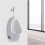 2X Urinal Sensor Flush Valve Wall-Mounted Automatic Flusher Hotel Bathroom Water Saving 3