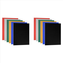 12 stuks geanodiseerde aluminium platenset van 3,3 x 2,1 x 1/32 inch, 0,8 mm dikke graveerplaten voor laser-doe-het-zelf