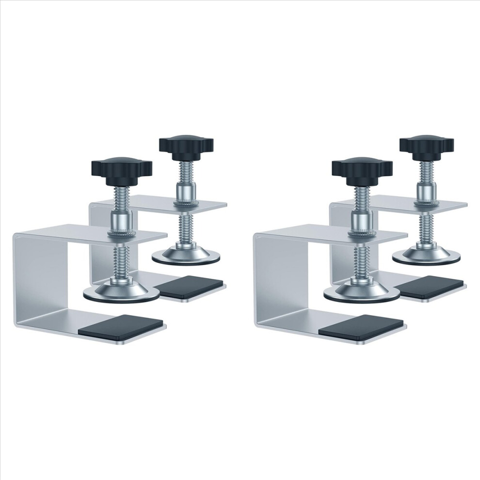 4X Cabinet Clamps,Installation Clamp Zinc Drawer Fixing Clip,Adjustable Hardware Jig B 4854194589614