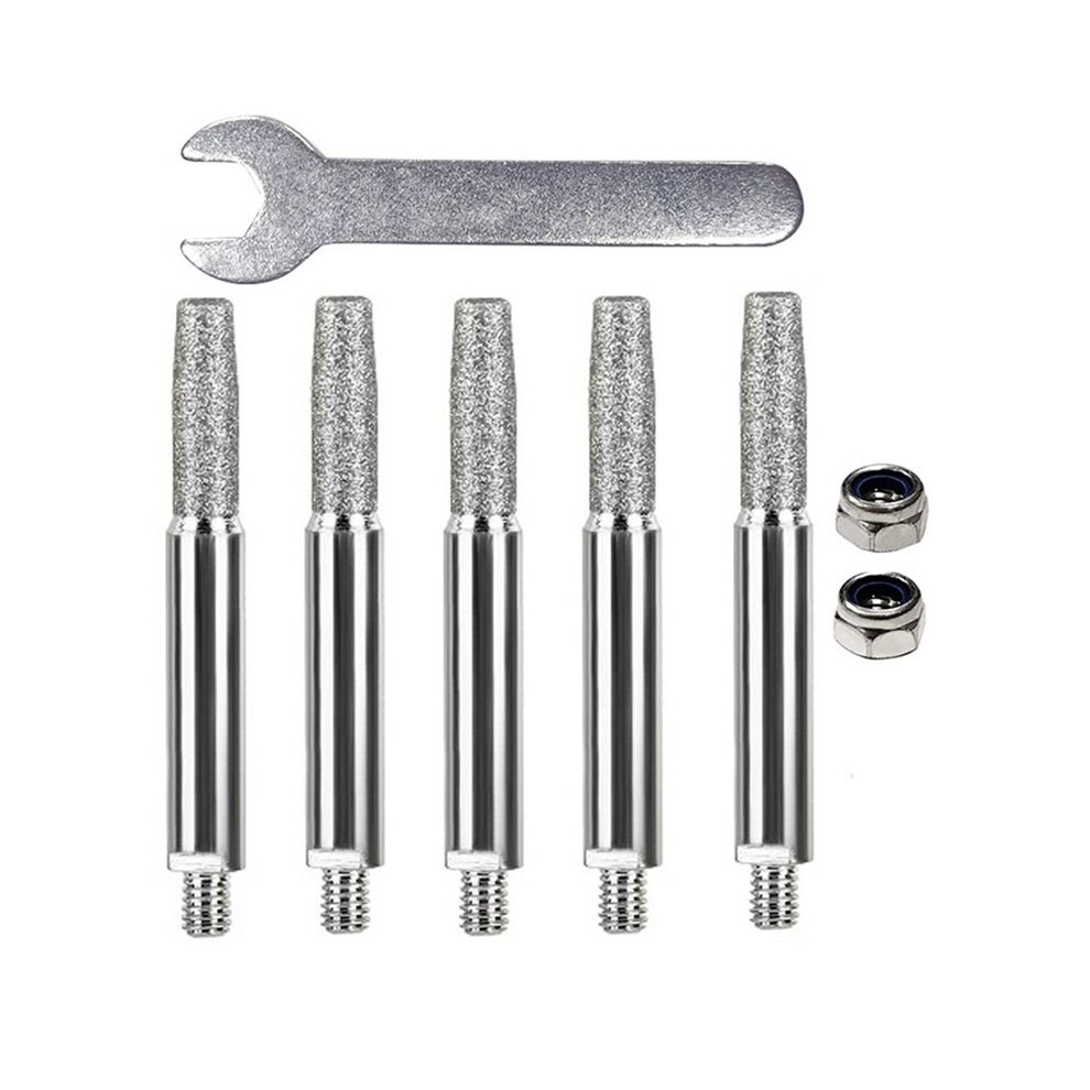 Chainsaw Sharpener Parts Diamond Coated Cylindrical Burr 4.8Mm 4852597834270