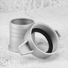 4X Water Pumps Fittings 2 Inch Aluminum Pipe Connecting Wrench with Rubber Gasket Pump Connector Fitting