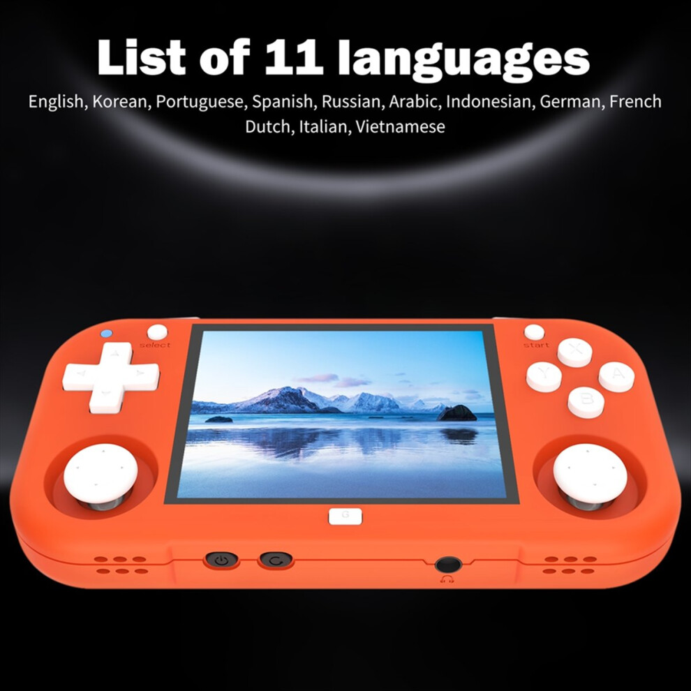 Xu Mini M Game Console 64Gb 10700 Games 2.8 Inch Ips Linux Orange 4852100684866