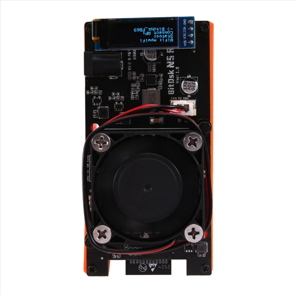 Miner BM1397 200Gh/S Bitcoin Solo Crypto EU PLUG-image-OPC-PMGRWPB-NEW