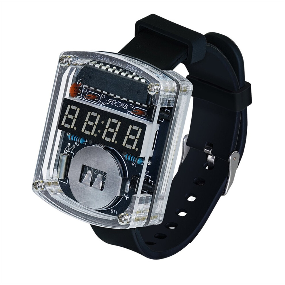 DIY Watch LED Electronic Kit 0.28Inch Display Time Tube Clock A-image-OPC-PMGRXFS-NEW