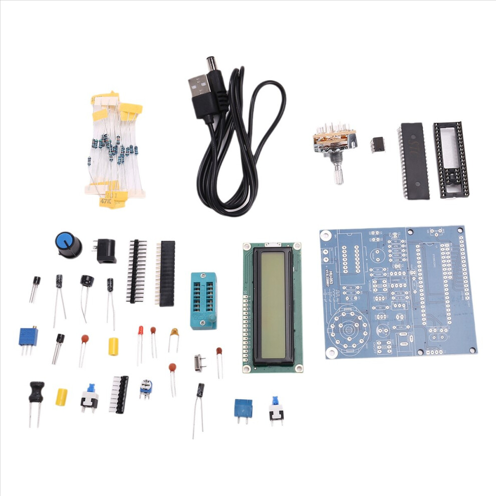 Dc5v Lcd Frequency Meter Usb Transistor Tester Diy Kits 4853344810165