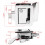 RV Entry Door Lock,Travel Trailer Latch,RV Lock Replacement A 8