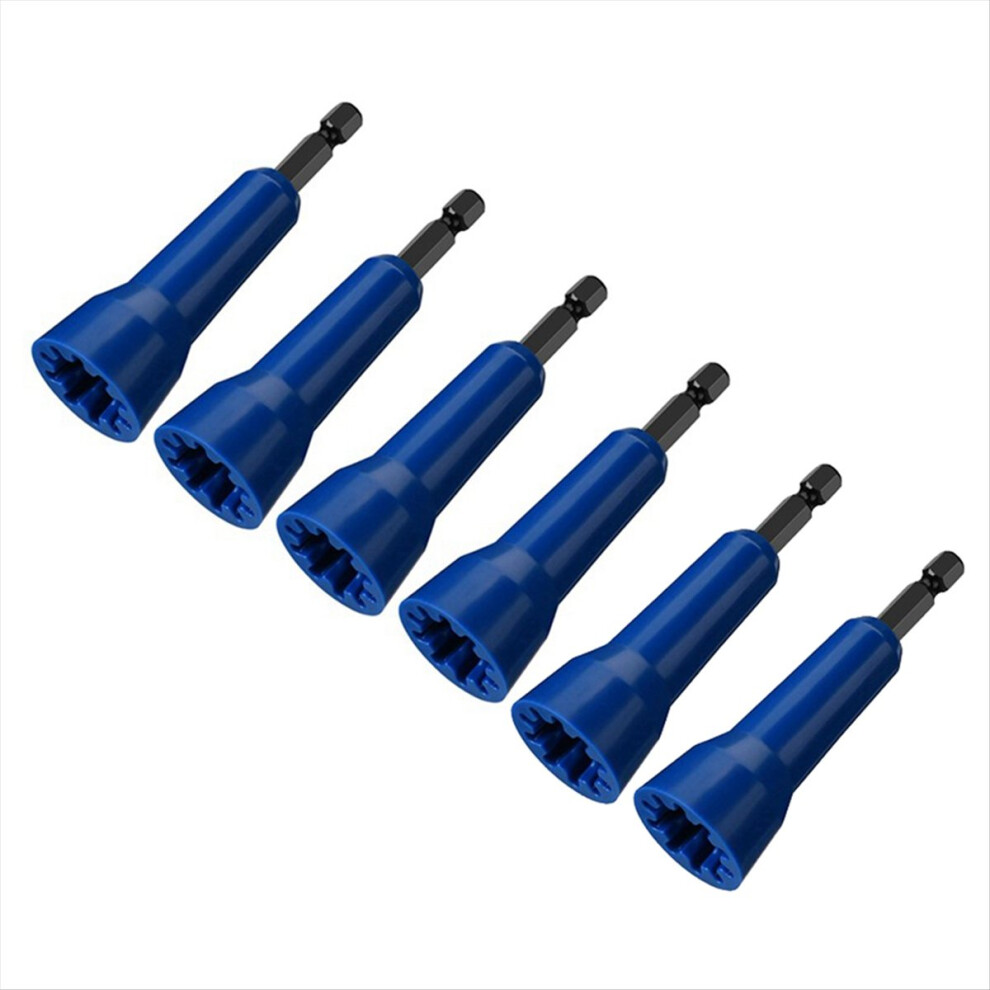 6Pc Nut Twister, Wire Twister Tool Connector Driver with Chuck-image-OPC-PMGRY9Y-NEW