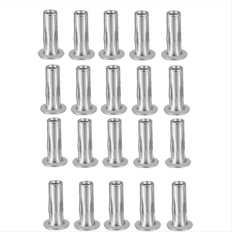 M5 Multi-Grip Rivet Nuts, 20Pcs Threaded Insert Nut For Industrial 4852597802019