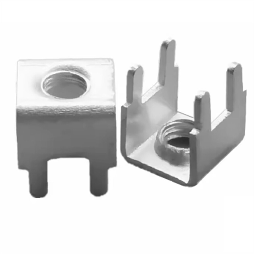 100Pcs 9.7Mm Pcb Terminal Connectors With M3 Screw 4853344831528