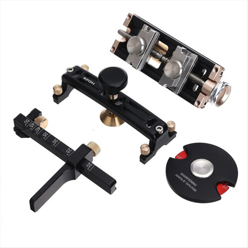 4PCS/SET(D1-D3-D4-D5) HD29 Honing Guide Woodworking Sharpening Jig 1