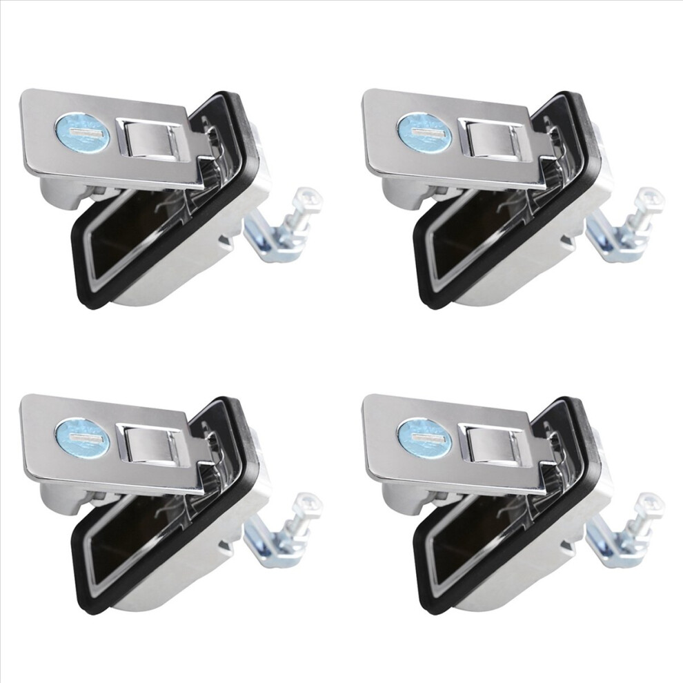 4X Compression Latch Industrial Truck Caravan Kit Tool Box Lock Trailer Panel Push 4852597803856
