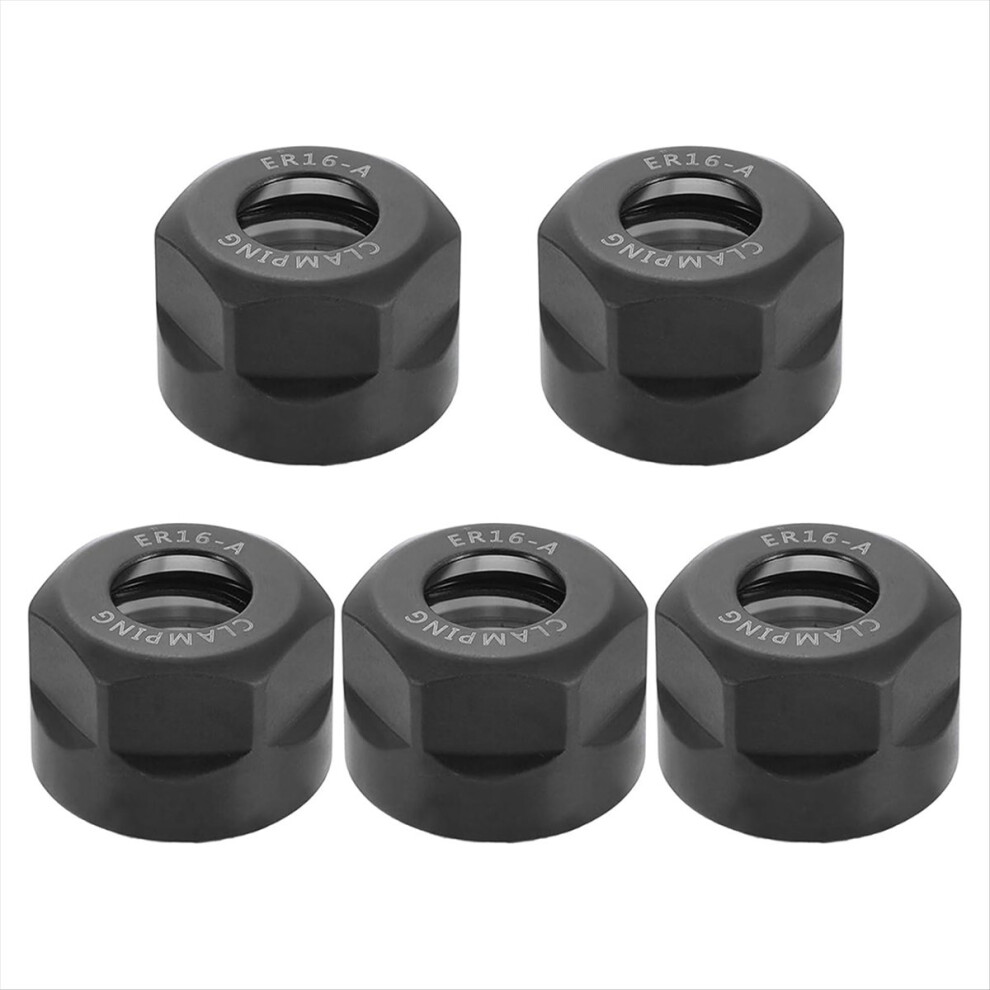 5Pcs Clamping Collet Nuts Er16a(M22) 4853344827798