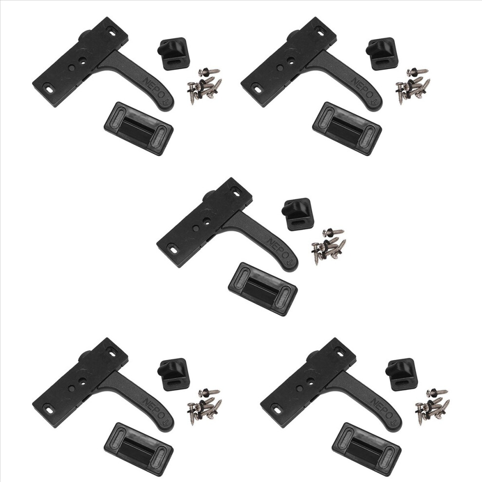 5X Rv Screen Door Latch For Motor Home, Rv, Cargo Trailer, Left Hand 4852597803627