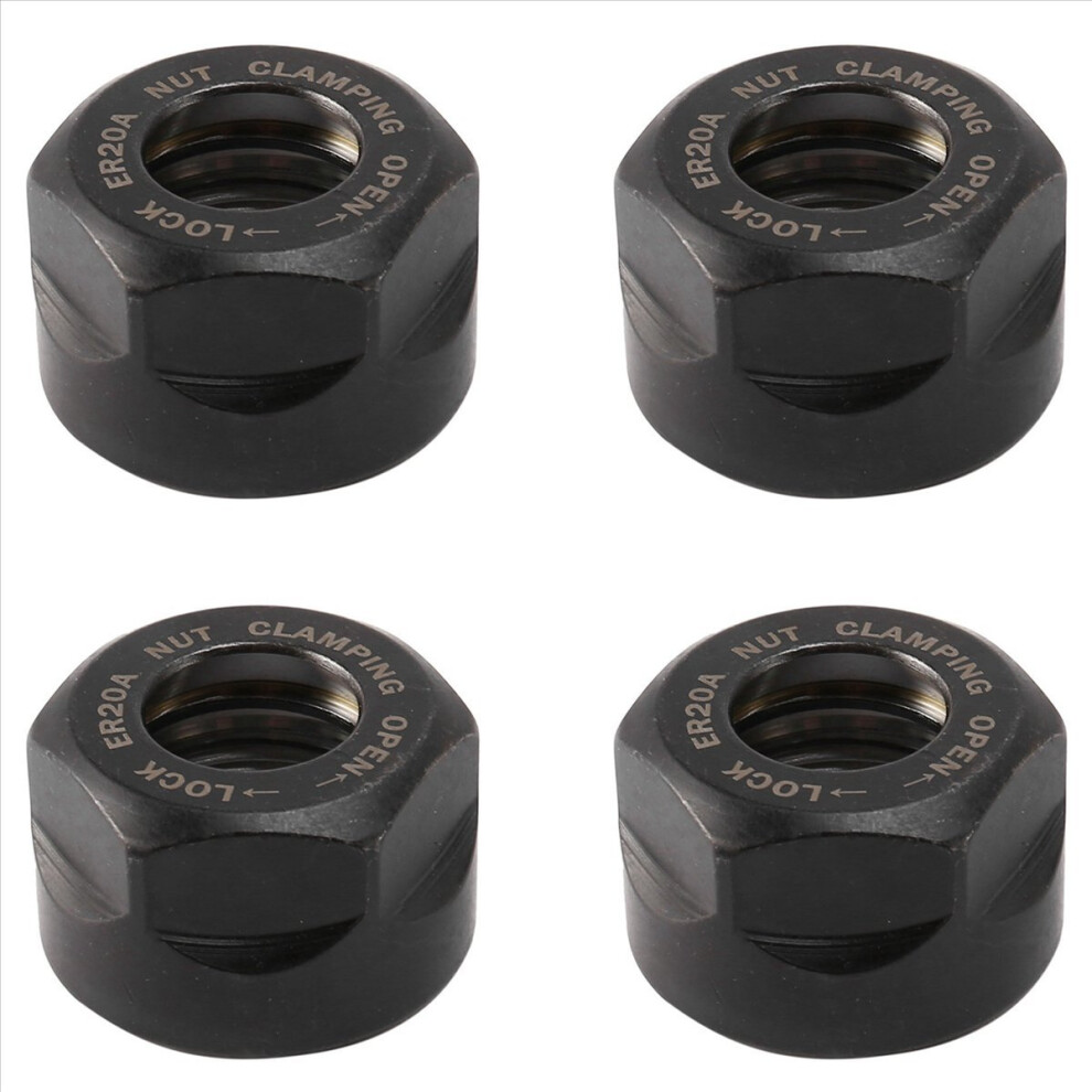 4X ER20 Collet Clamping Nuts for CNC Milling Chuck Holder Lathe-image-OPC-PMGRYSG-NEW