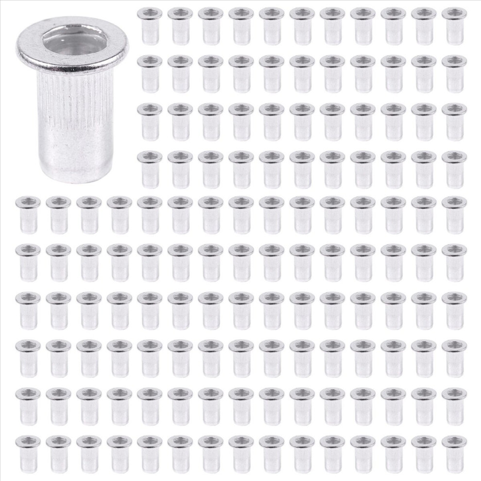 M5 Aluminium Threaded Rivnuts Flat Head Rivet Nuts Nutserts 500Pcs 4852597802378