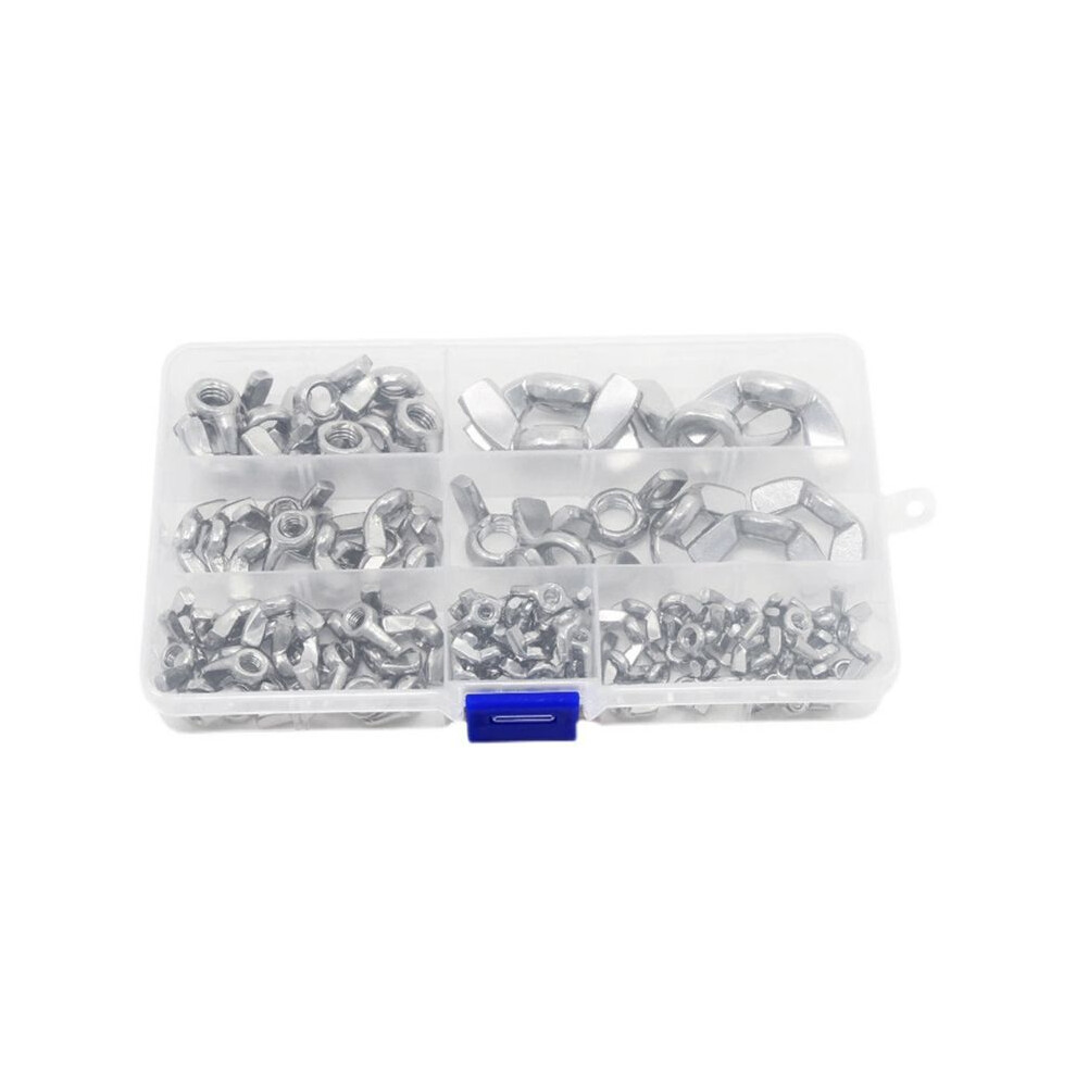 100 Pcs Wing Nuts Assortment Kit 4852597804815