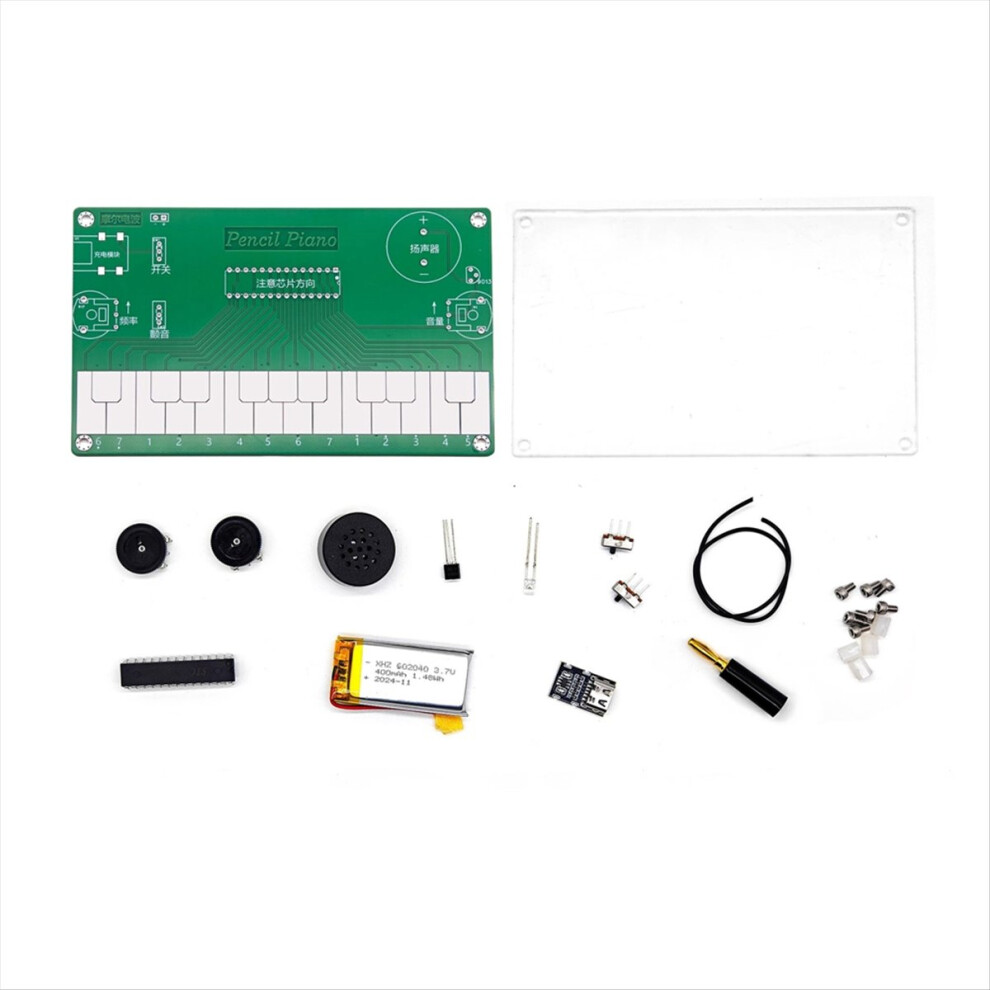 Pencil Piano Soldering Practice Kit Electronic DIY Kit,Parts-image-OPC-PMGS28H-NEW