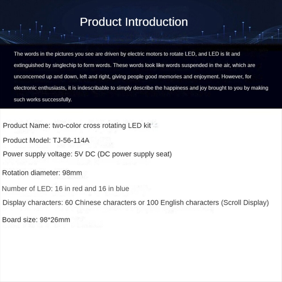 LED Display DIY Kit 51 SCM for Soldering Practice, with Downloader-image-OPC-PMGS2Q7-NEW