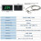 LED-meter met sensortemperatuur soldeerbundelkit E 6