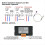 LED-meter met sensortemperatuur soldeerbundelkit E 8