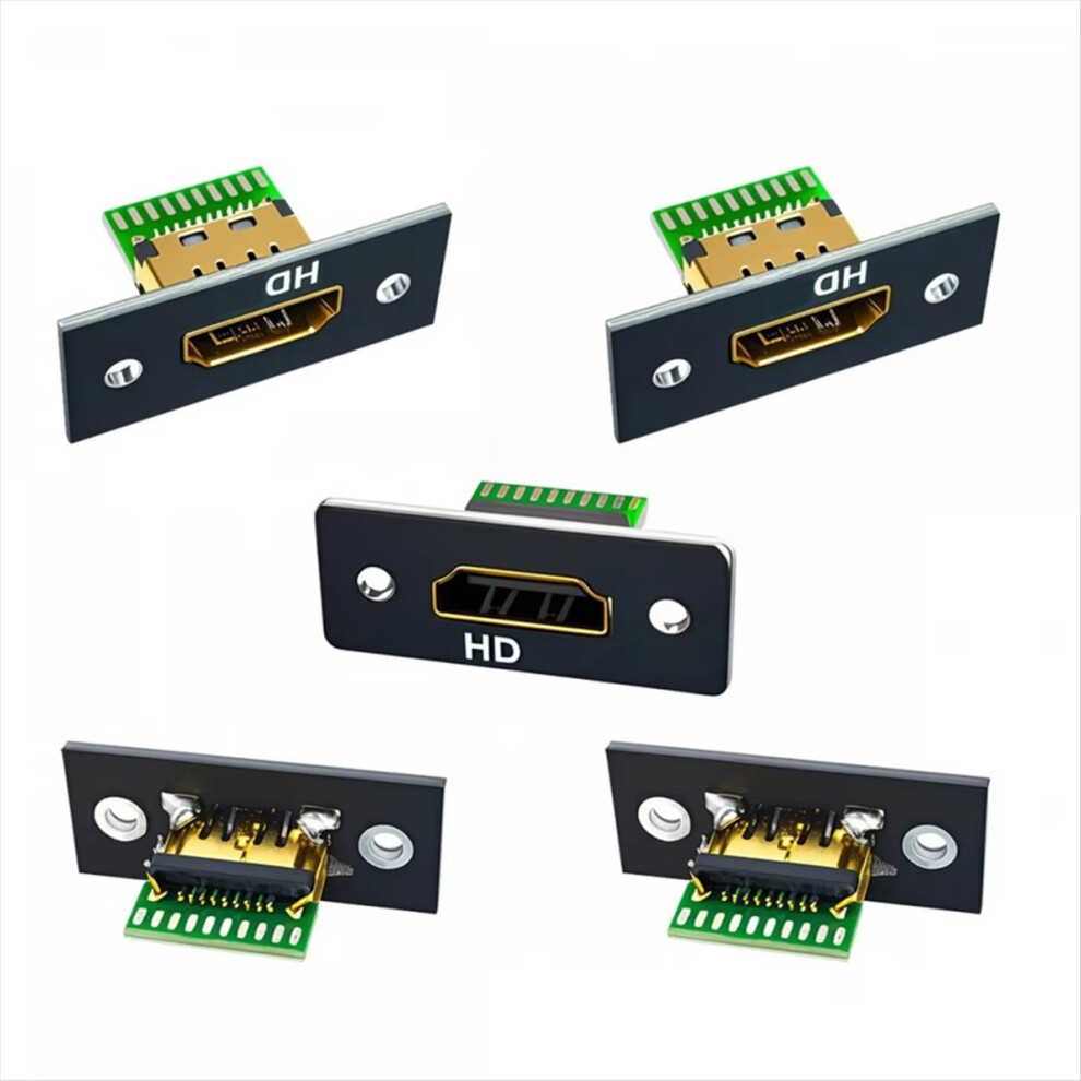 Photos - Power Tool Accessory 5Pcs -compatible Connector Female Jack 19Pin Type-A 8K