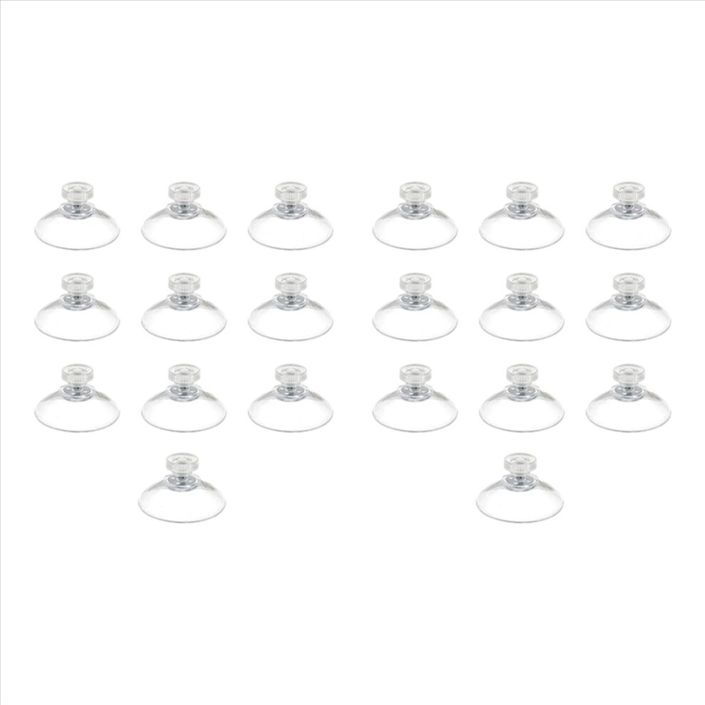 20Pcs 40Mm Suction Cup With -Screw And Knurled Nut, Thread, Sucker Pads For Glass Table Top 4852597816689
