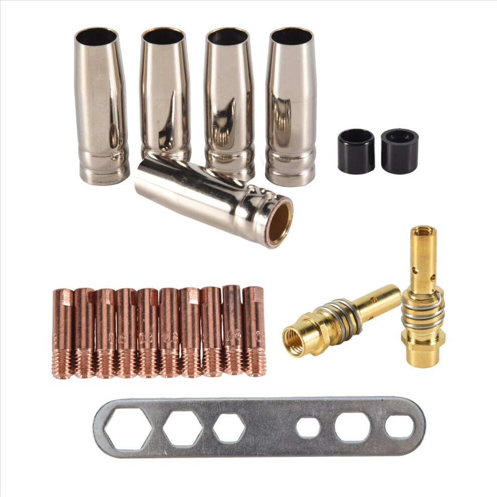 20Pcs Nozzles Welder Accessory For 15Ak Mb15 Mig Co2 Welding 4852597851895