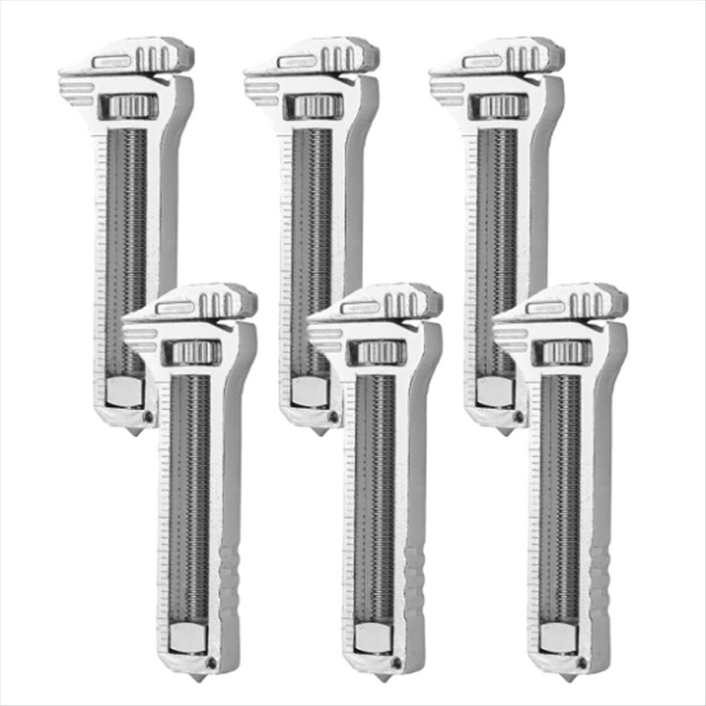 6pcs Mini Multitool Wrench,Compact Multitool, Multi-Tool
