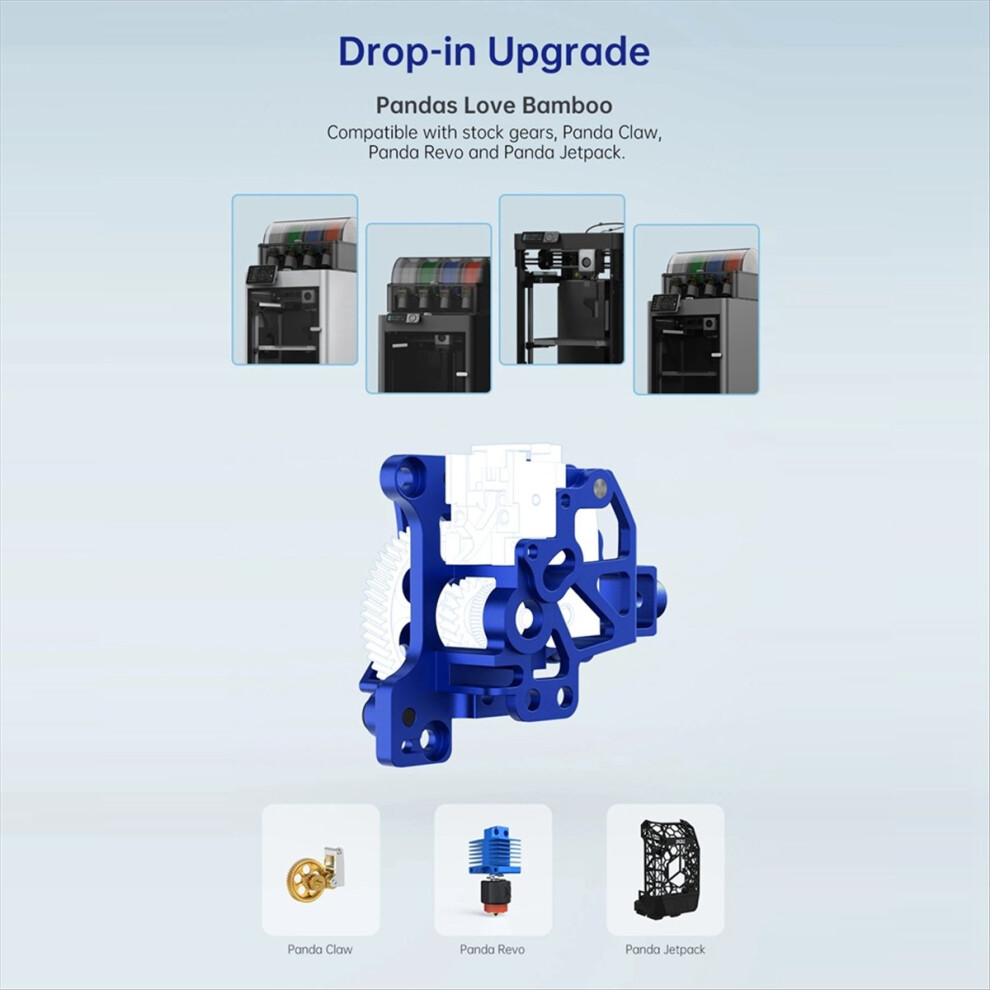 Panda Extruder Cnc Machined For 4852597829078